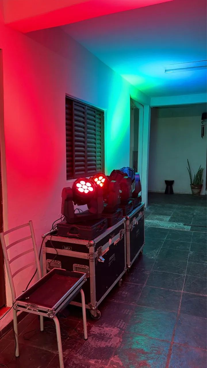 Desapego 04 moving head wash Neo 21 L com cases  - Foto 4