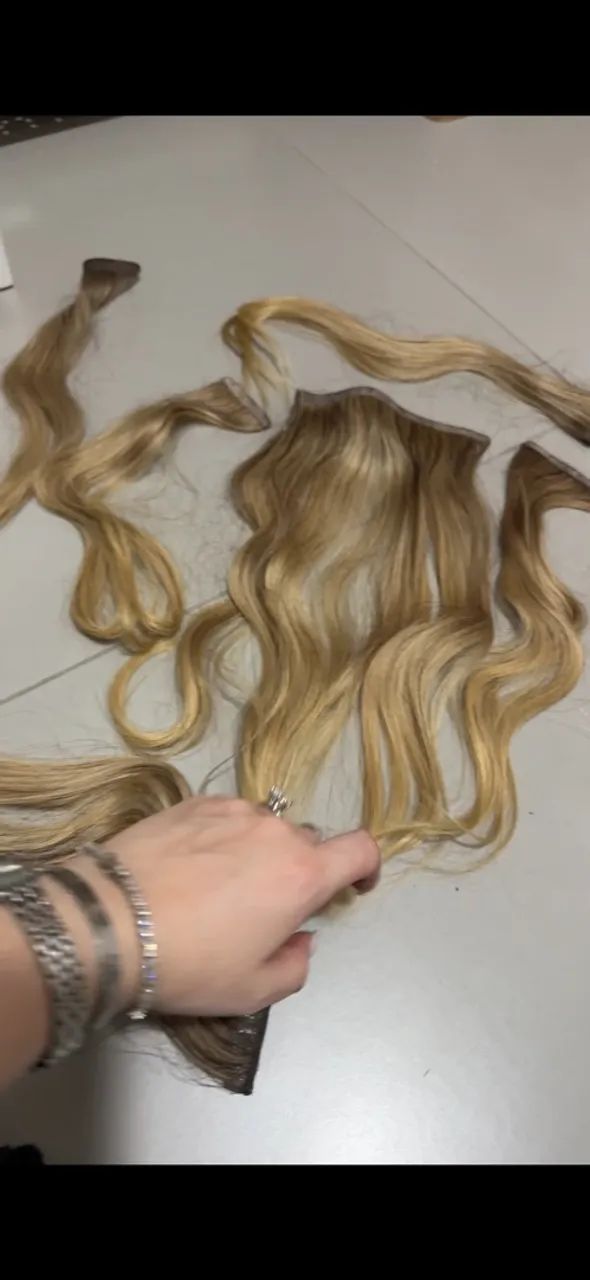 Mega hair loiro  - Foto 2