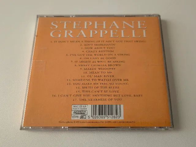 CD Stephane Grappelli - Makin' Whoopee - Castle - Made in England - Foto 3