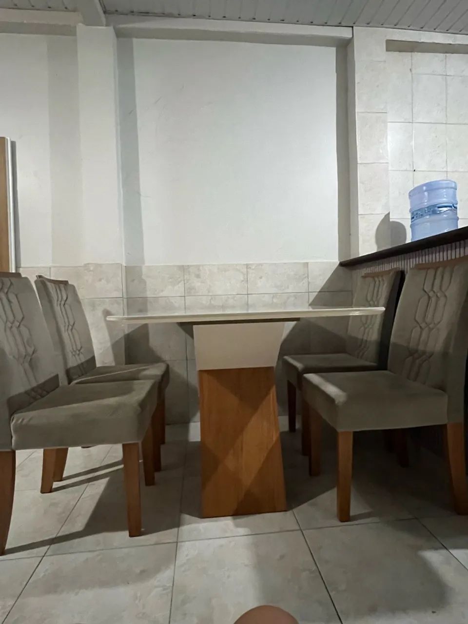 Mesa de vidro 4 lugares  - Foto 5