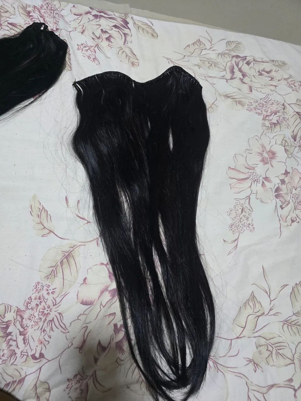 Telas de cabelo humano 57cm - Foto 2