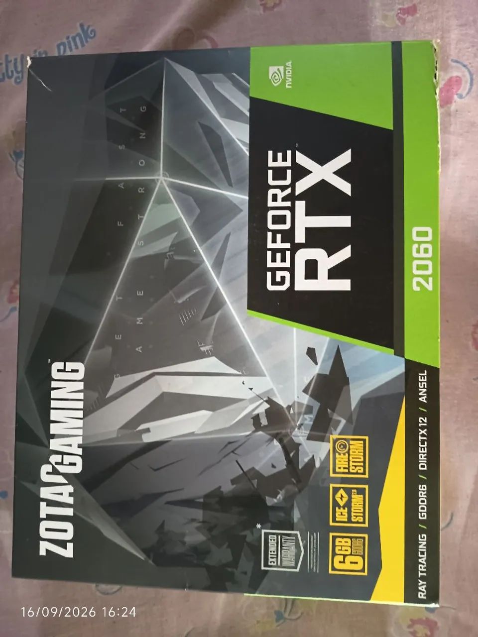 RTX 2060 Zotac 6gb