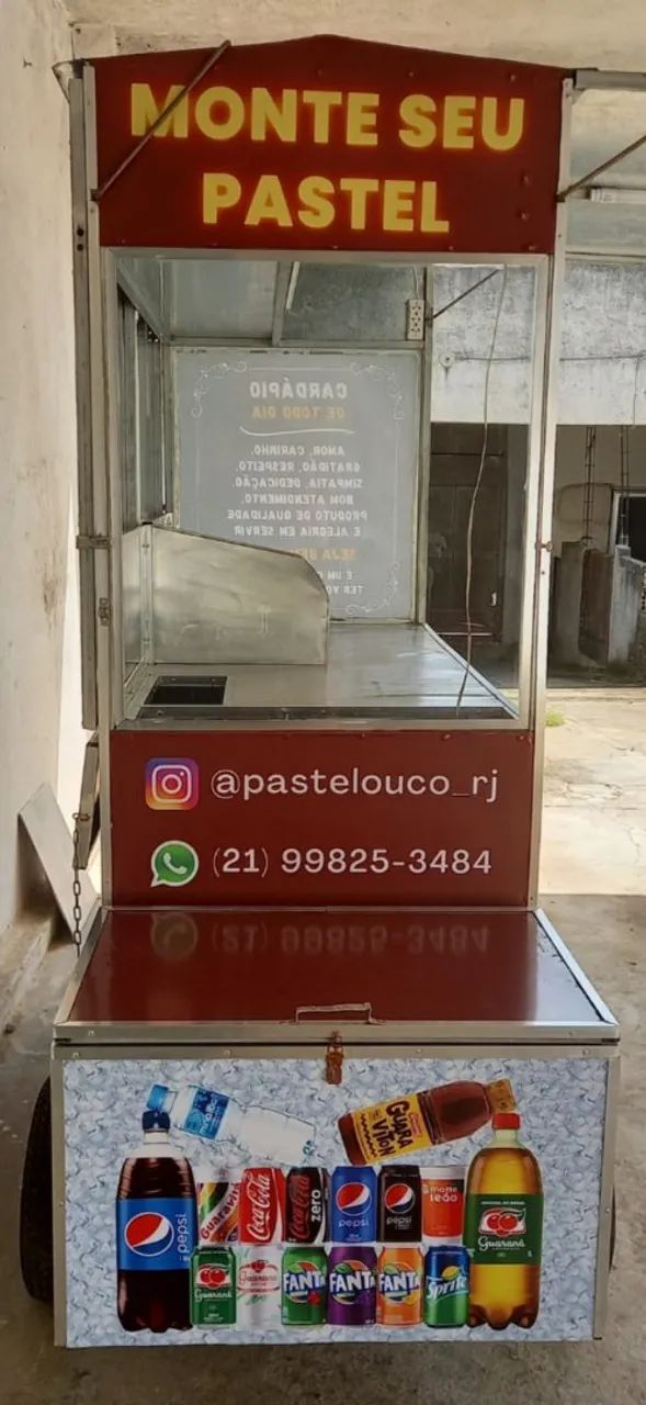 BARRACA DE PASTEL E MASSAS COMPLETA! - Foto 4