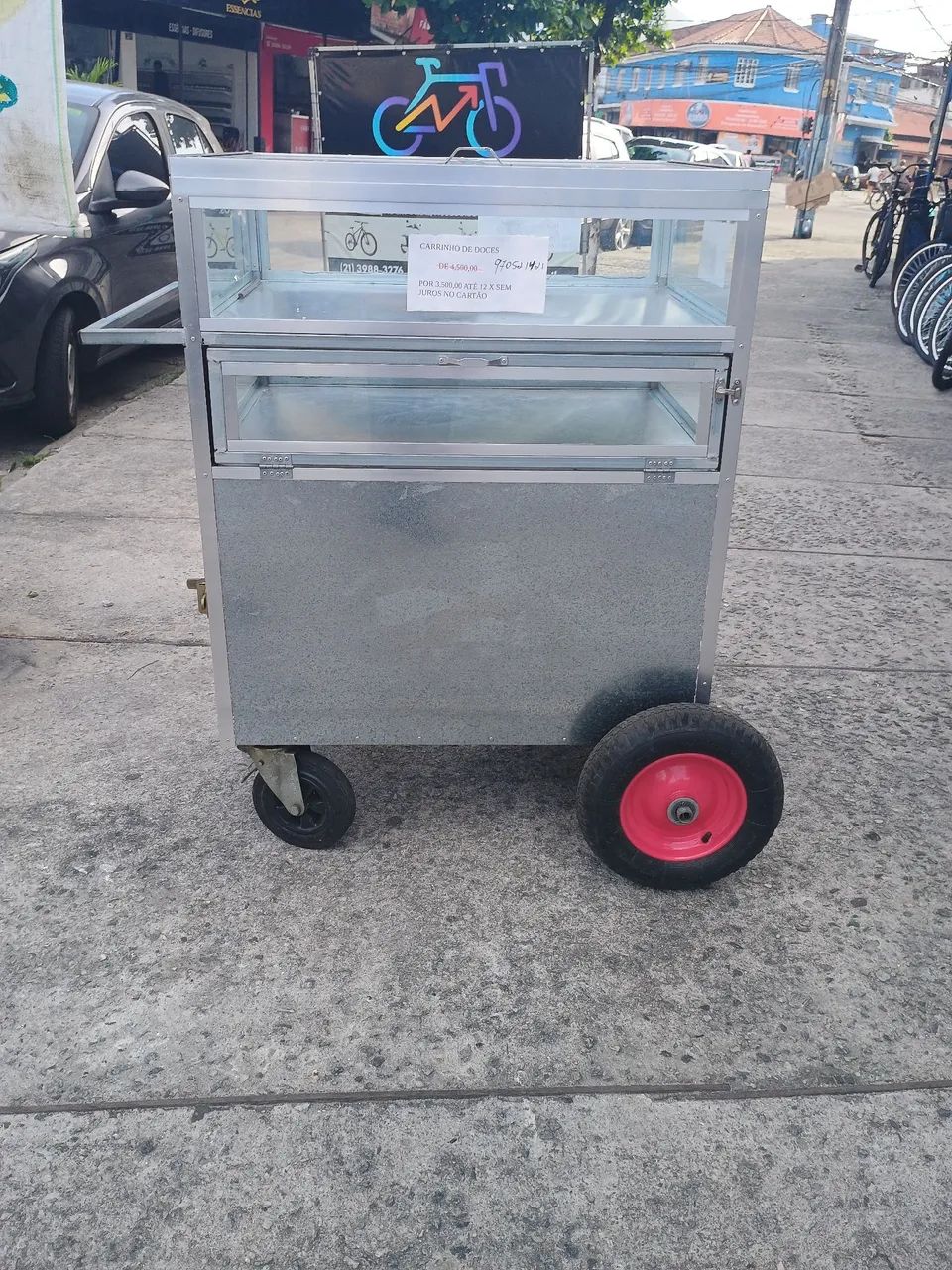 Carrinho para venda de doces  - Foto 4