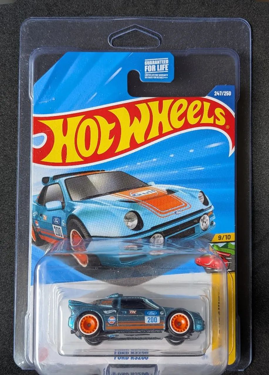 Hot Wheels Super Treasure Hunt - Ford RS200 Gulf! - Foto 2