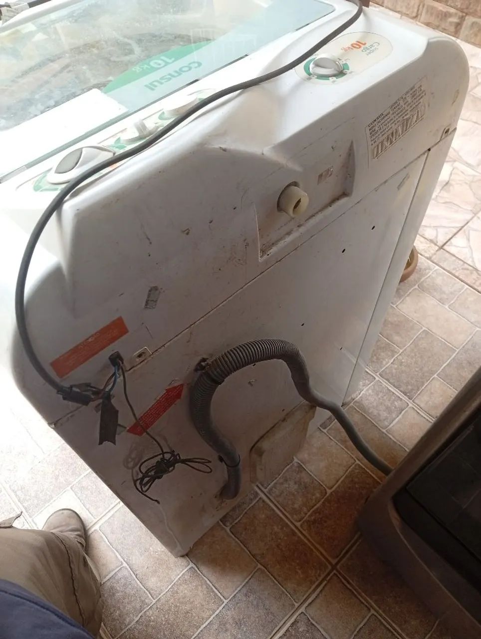 Máquina de Lavar Consul 10kg - Funcionando Bem - Foto 5