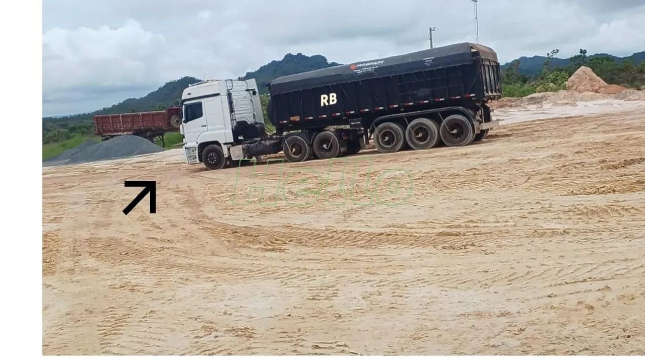 Areia, Brita, Aterro 