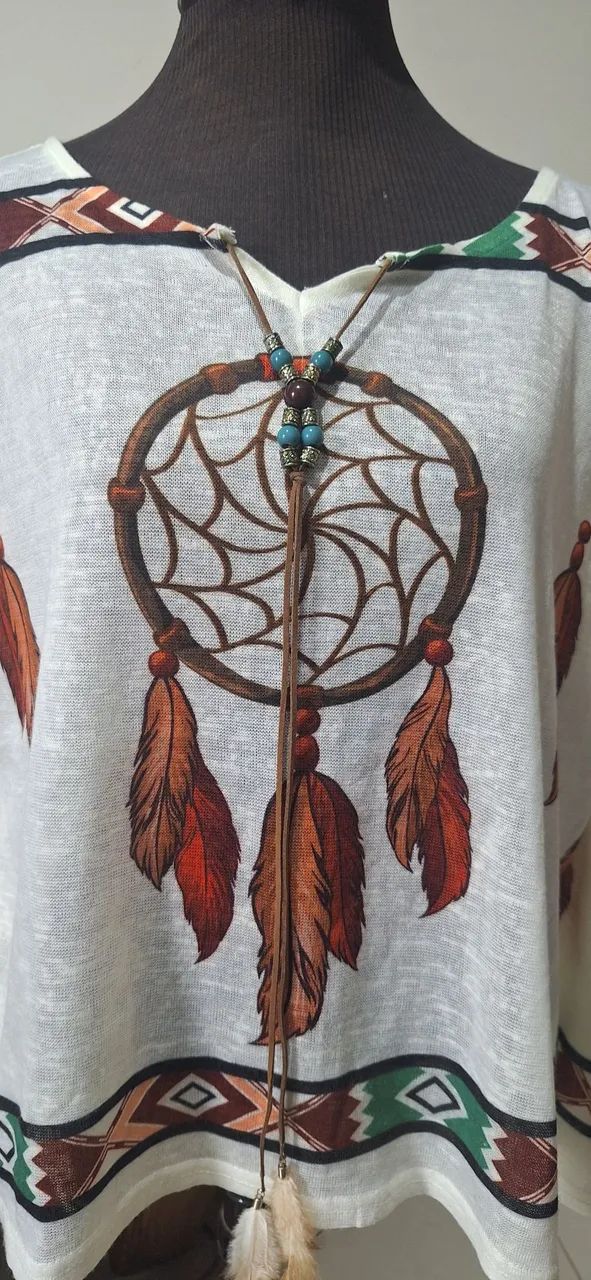 Blusa boho rippie  - Foto 2
