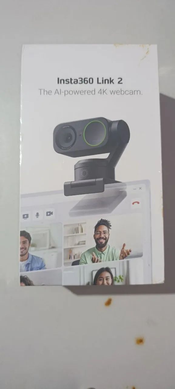 Webcam Insta360 Link 2 4K Com IA e Foco Automático Para Videochamadas - Foto 5