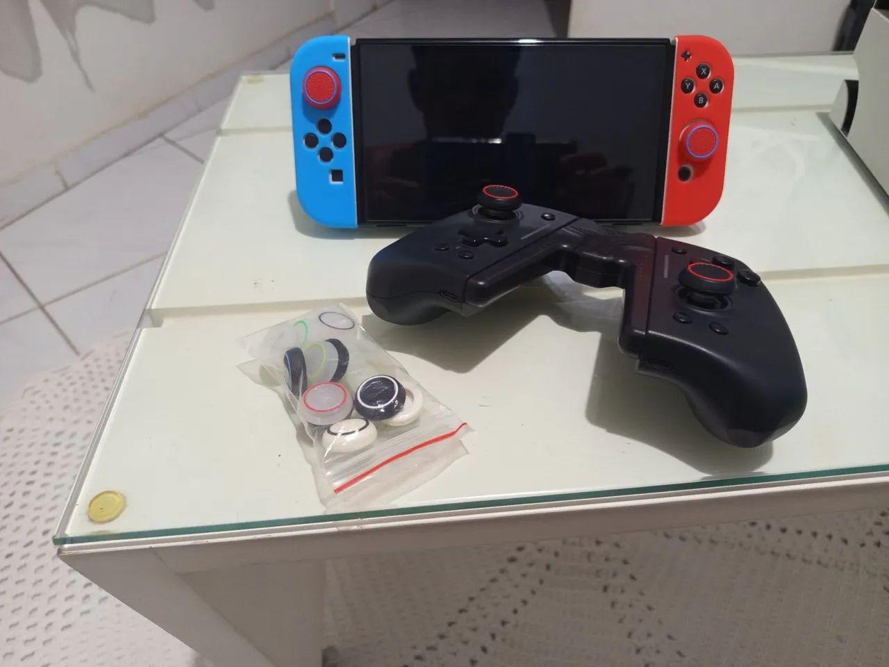 NINTENDO SWITCH OLED - DESBLOQUEADO - Foto 2