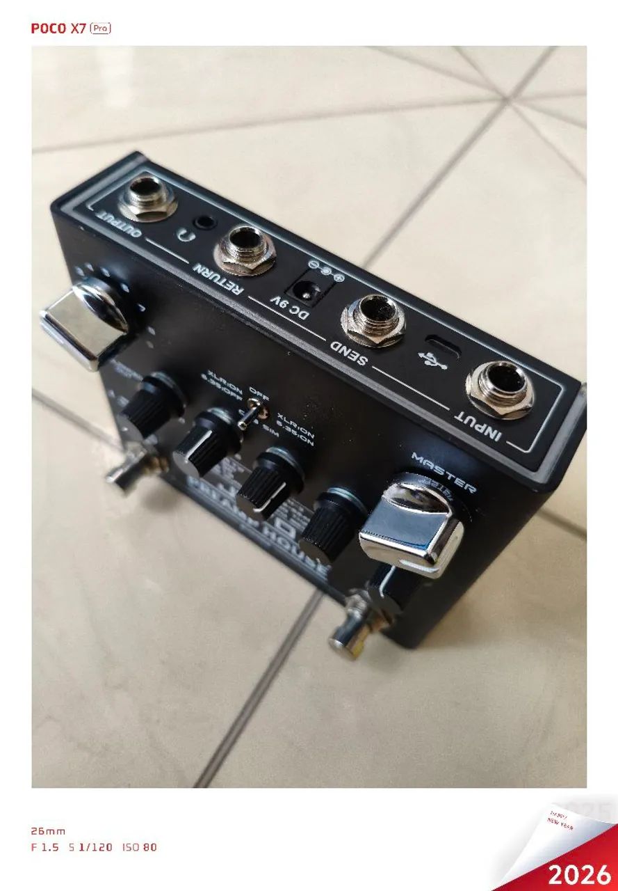 Pedal Preamp House Joyo - Foto 2
