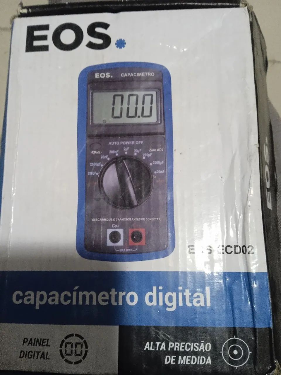Capacímetro digital EOS