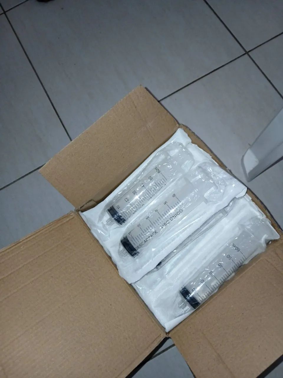 SERINGAS DESCARTÁVEIS DE 60ML - Foto 2