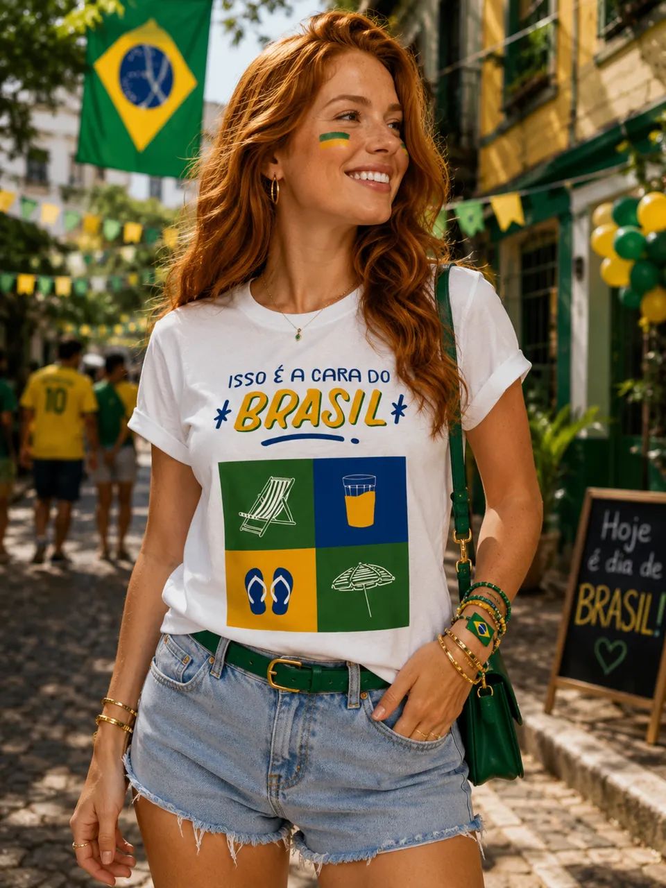 Camisas FEMININAS BRASIL - Foto 2