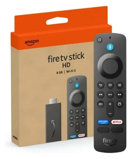 Amazon Fire Stick Hd com comenado  Alexa Por Voz I