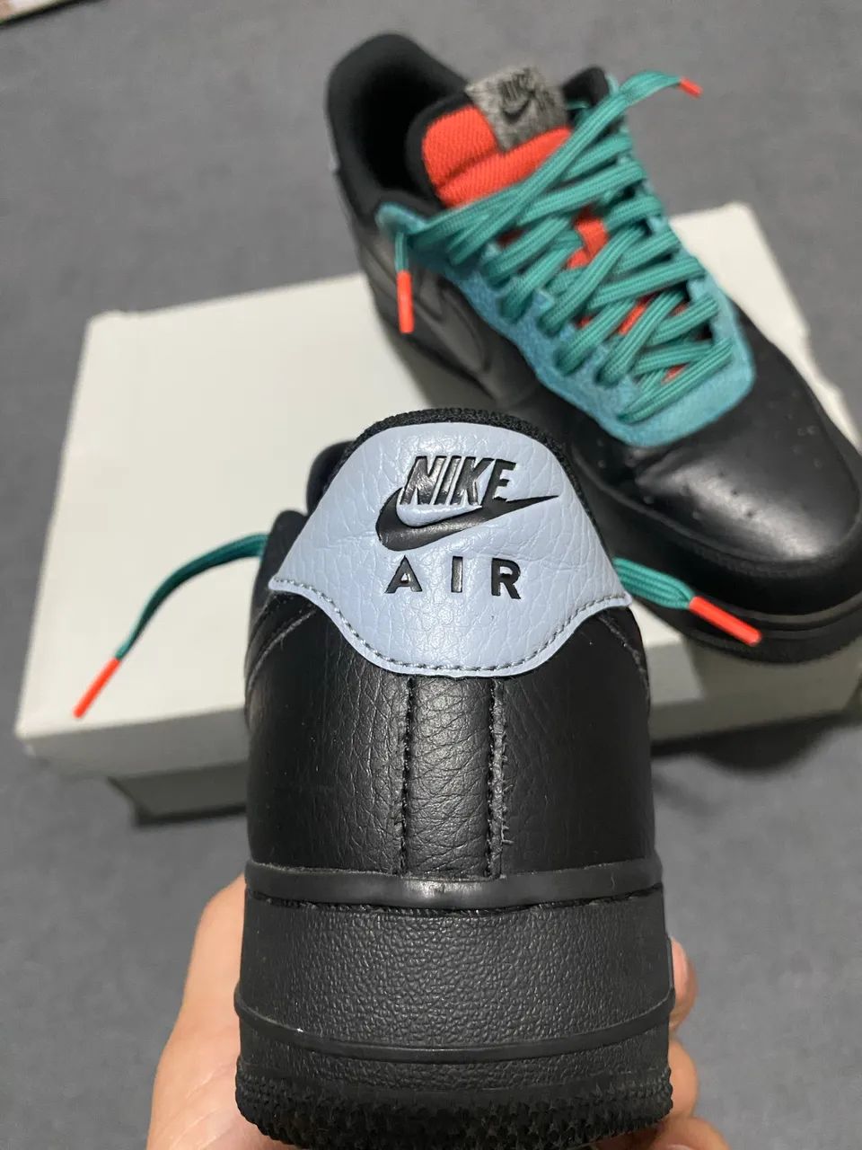 Tênis air force 1 obsidian black mist - Foto 3