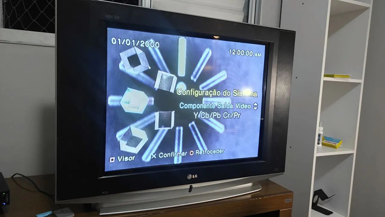 TV LG 29 CRT - Retro Gaming (PS1/PS2/Wii) + Componente | Imagem Top - Foto 6