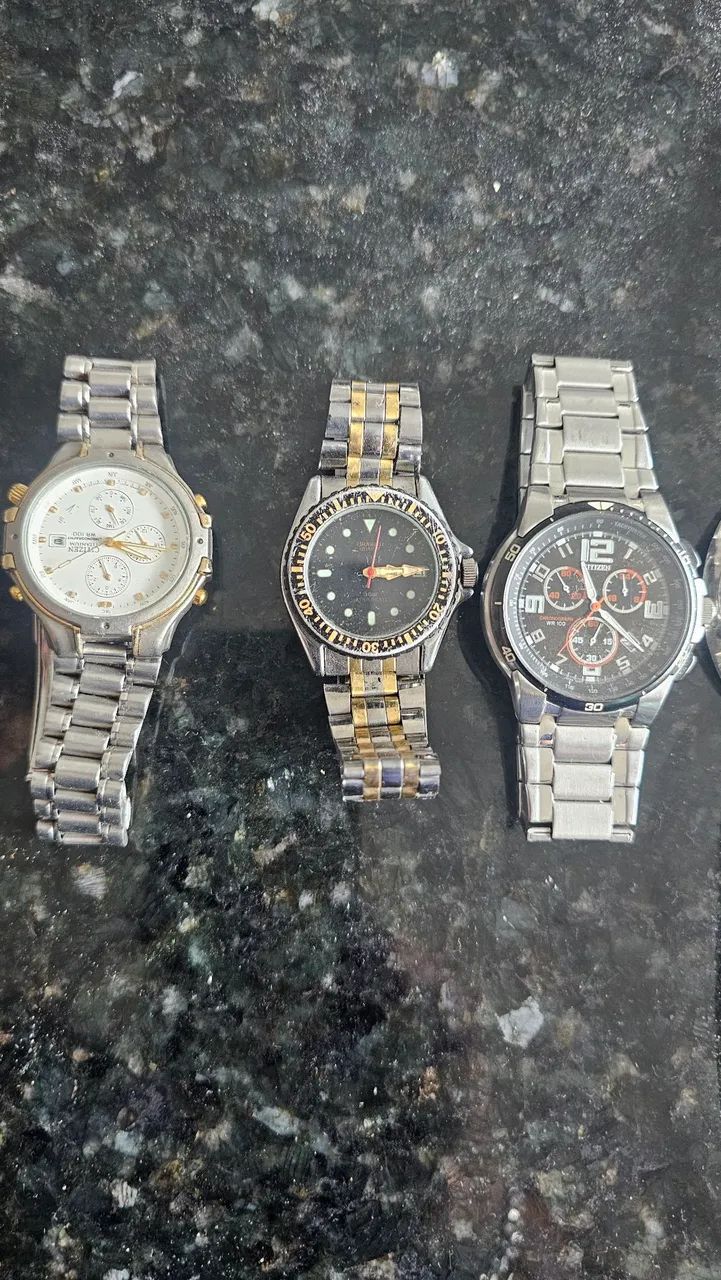 6  relogios vários citizen e um antigo para arrumar  - Foto 2