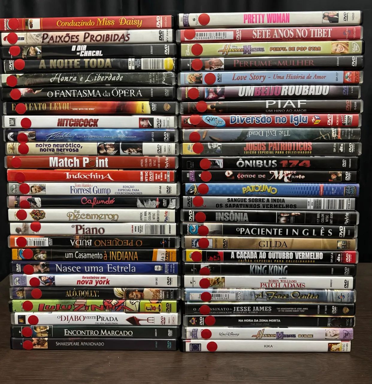 DVDs e Blurays (a partir de $7)