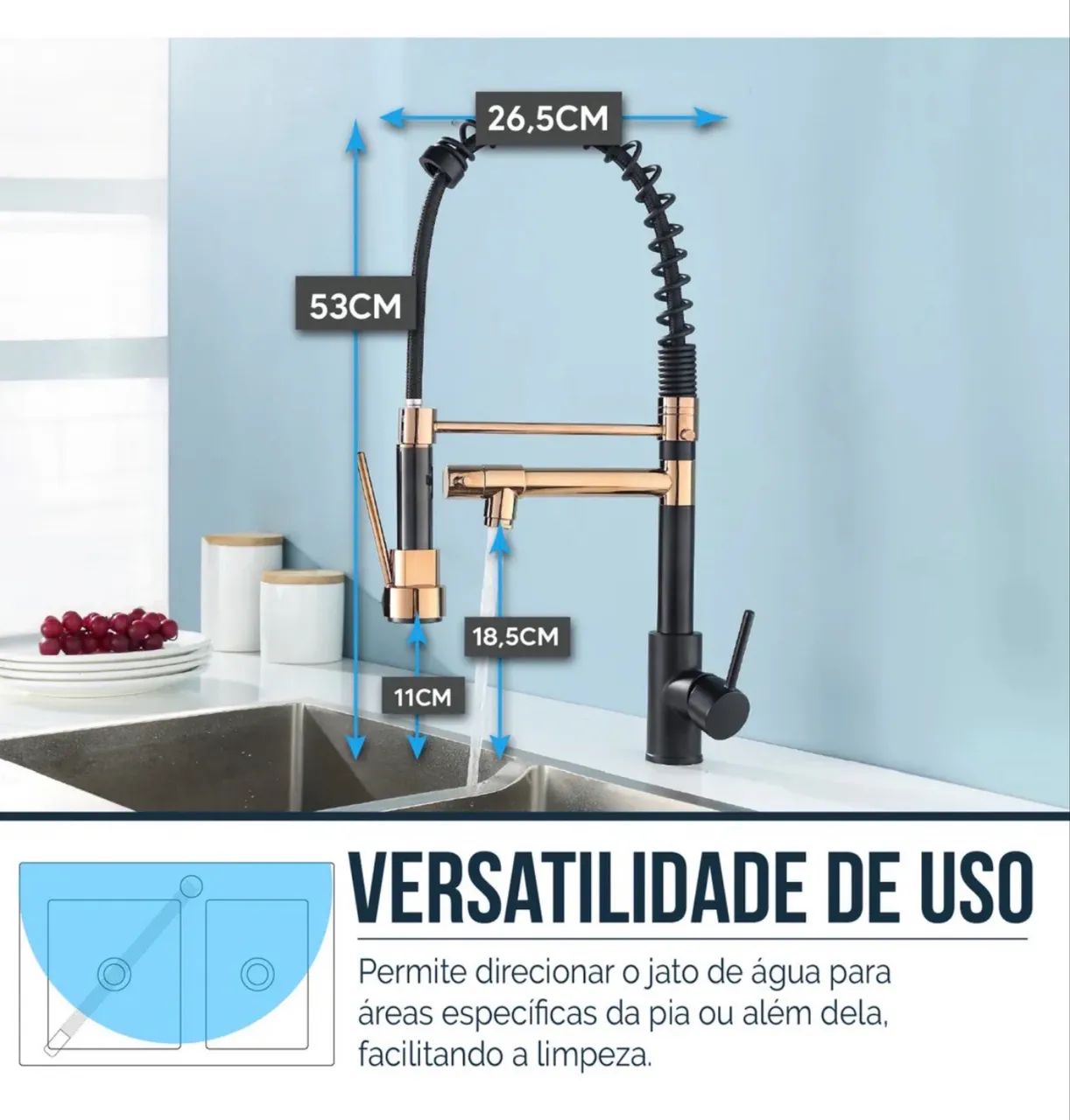 Cuba para cozinha duplo - Foto 3