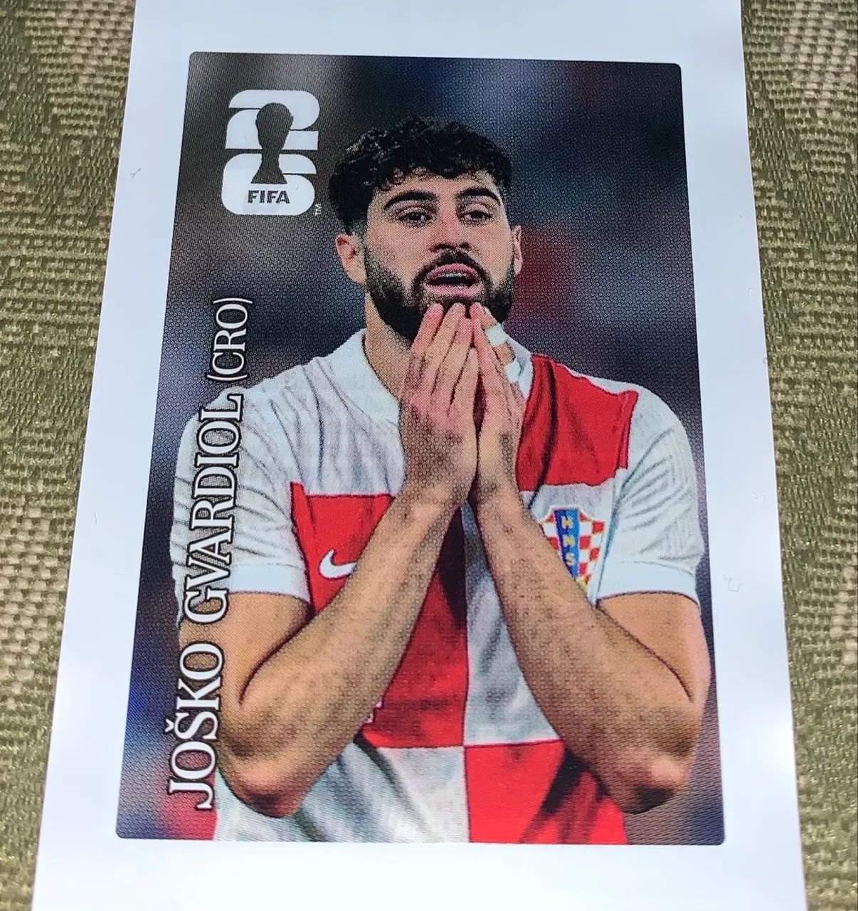 figurinha copa 2026 josko gvardiol no rótulo nova - Foto 5