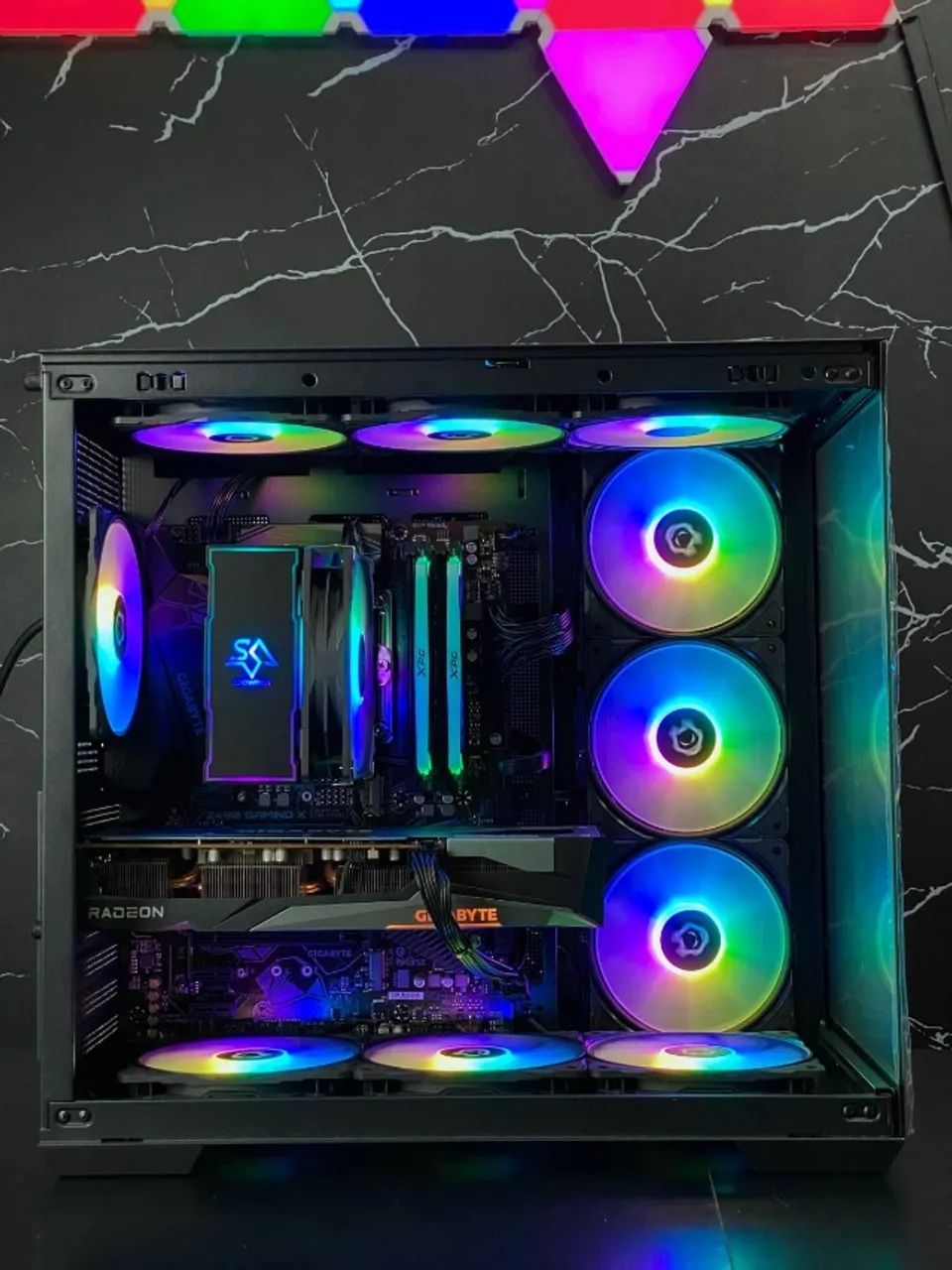 Windowsデスクトップ Pc case z490 i5 10400f vs 1080 PC GAMER CORE I5 10400F/ Z490 GIGABYTE/ RX 7600 8GB - Consoles de