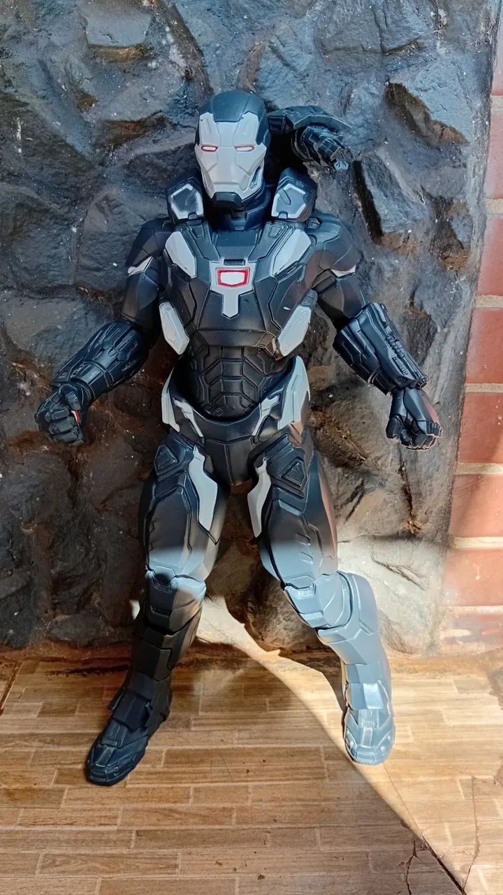 Boneco war machine maquina de combate da Mimo 50CM homem de ferro iron man 