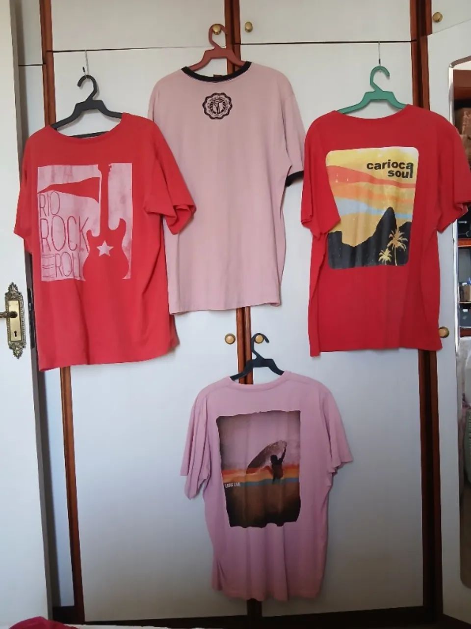 Kit com 4 Camisas tamanho G - Foto 3