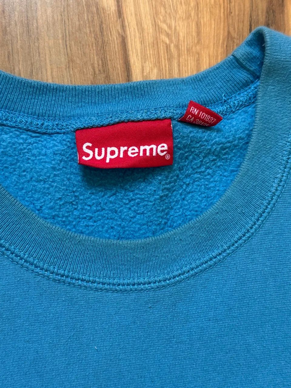 Moletom Supreme "Box Logo FW23" Azul - Foto 3