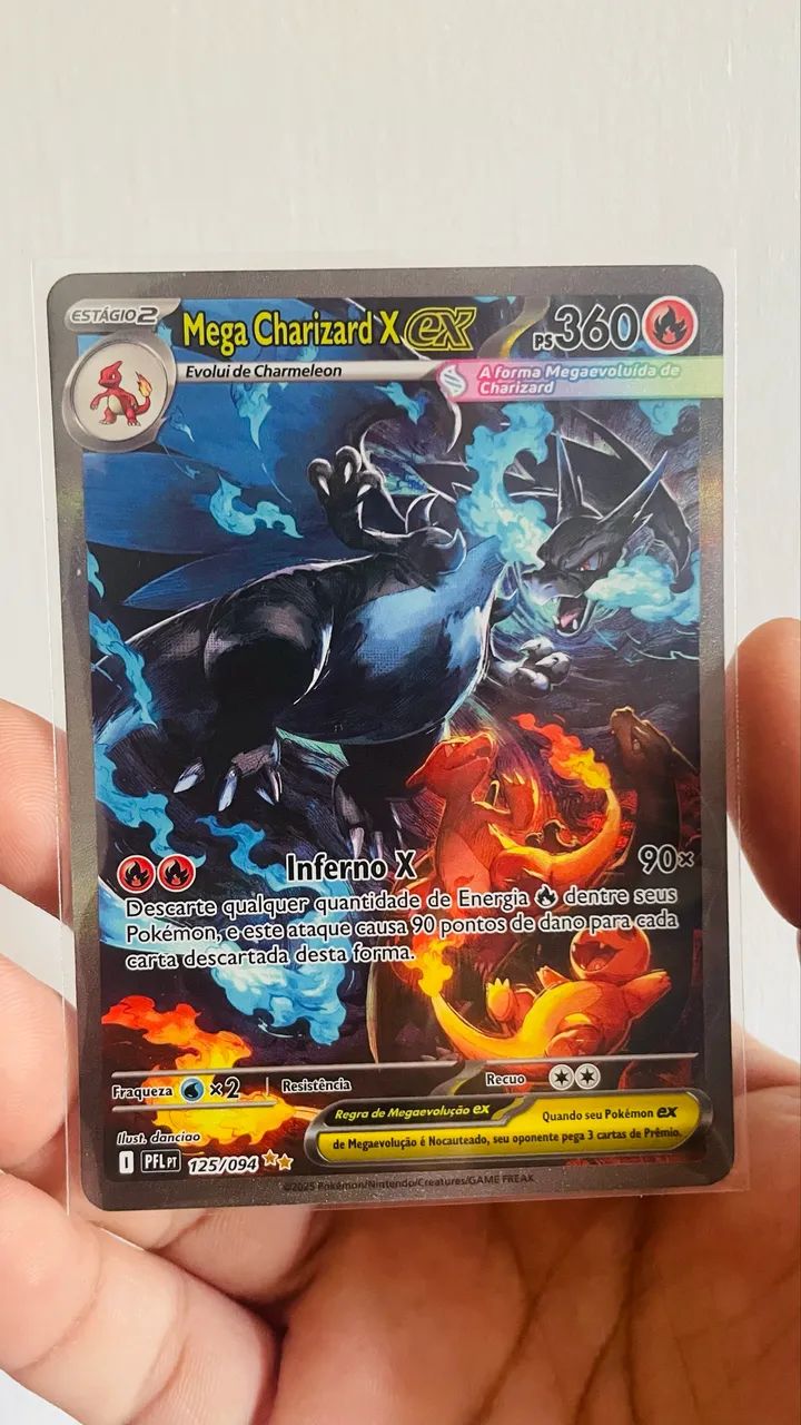 Mega Charizard X EX - NM CARD para a sua Coleção - Foto 4
