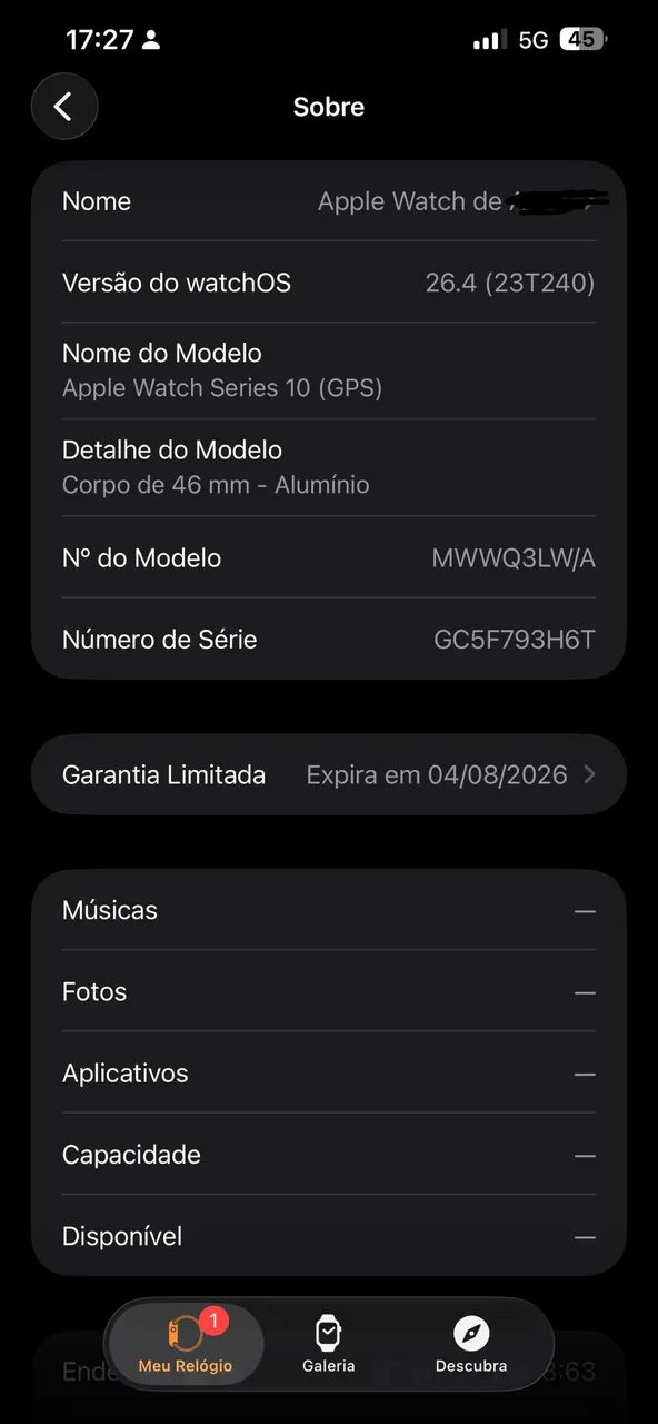 Apple watch série 10  - Foto 5