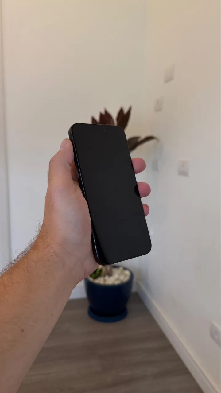 Iphone 15 pro max 256gb titanium preto  - Foto 2