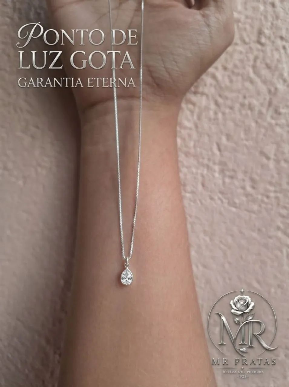 Colar ponto de luz Prata 925