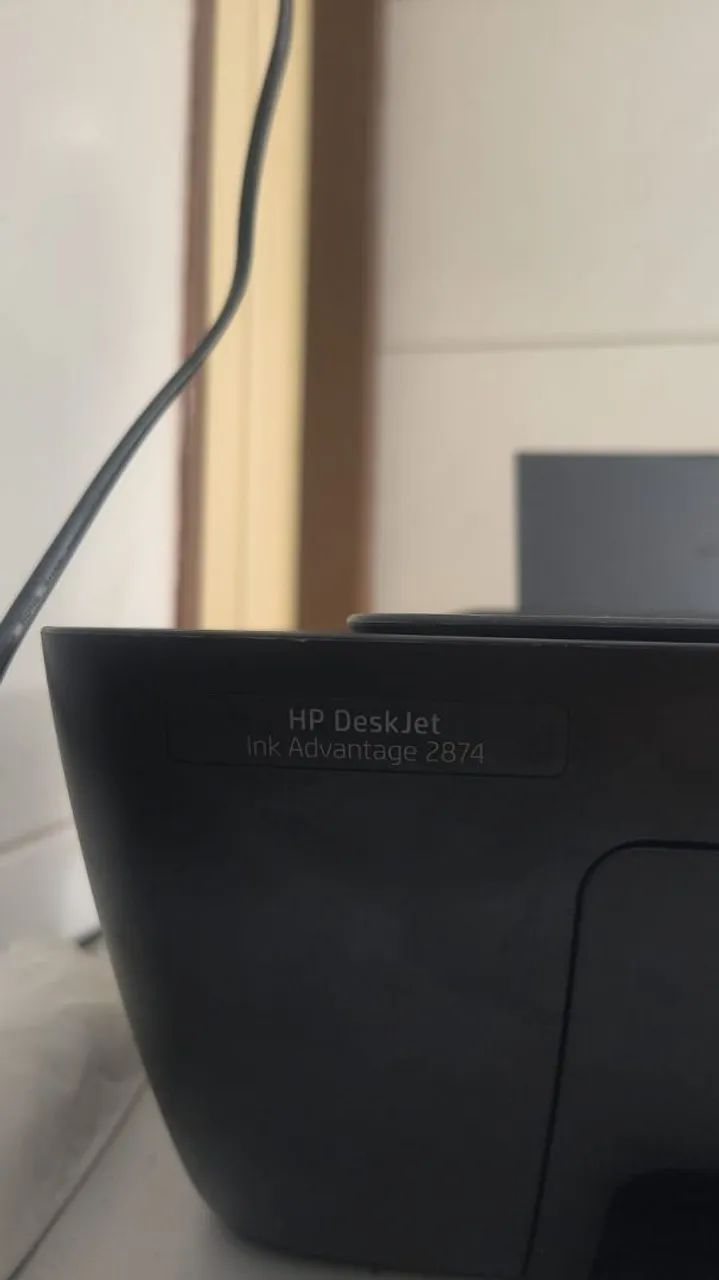 Impressora multifuncional Hp Deskjet Ink Advantage 2874 - Foto 3