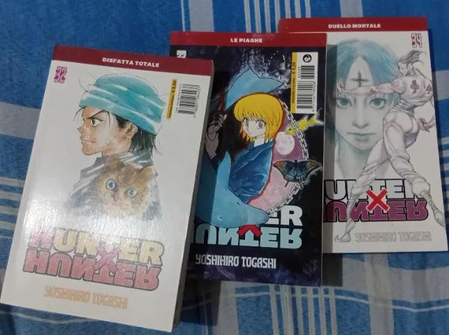 Mangás kit HUNTER X HUNTER em Italiano 
