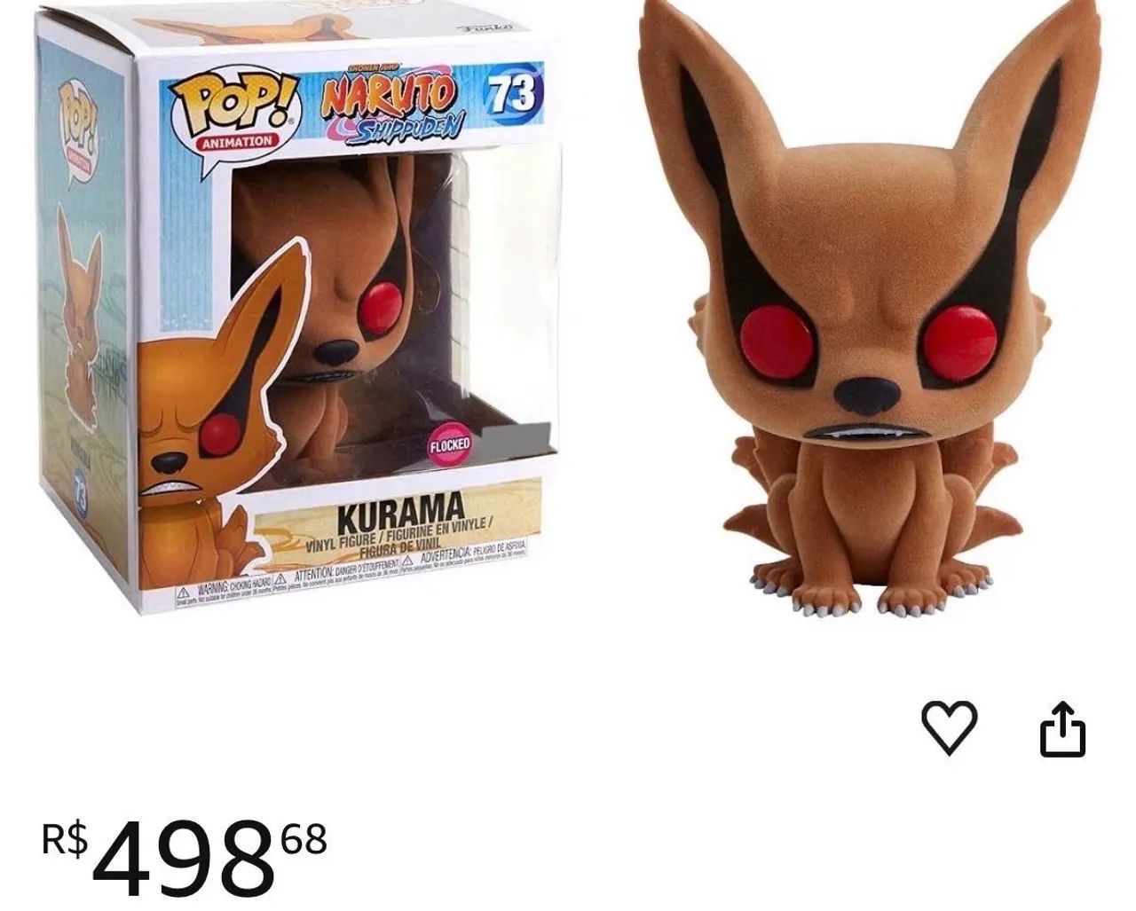 Funko pop kurama naruto - Foto 4