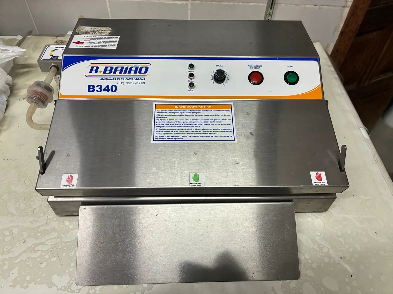 Seladora a vácuo R Baião B340 - Foto 4