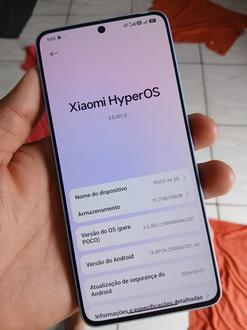 Poco x6 256gb 12ram - Foto 4