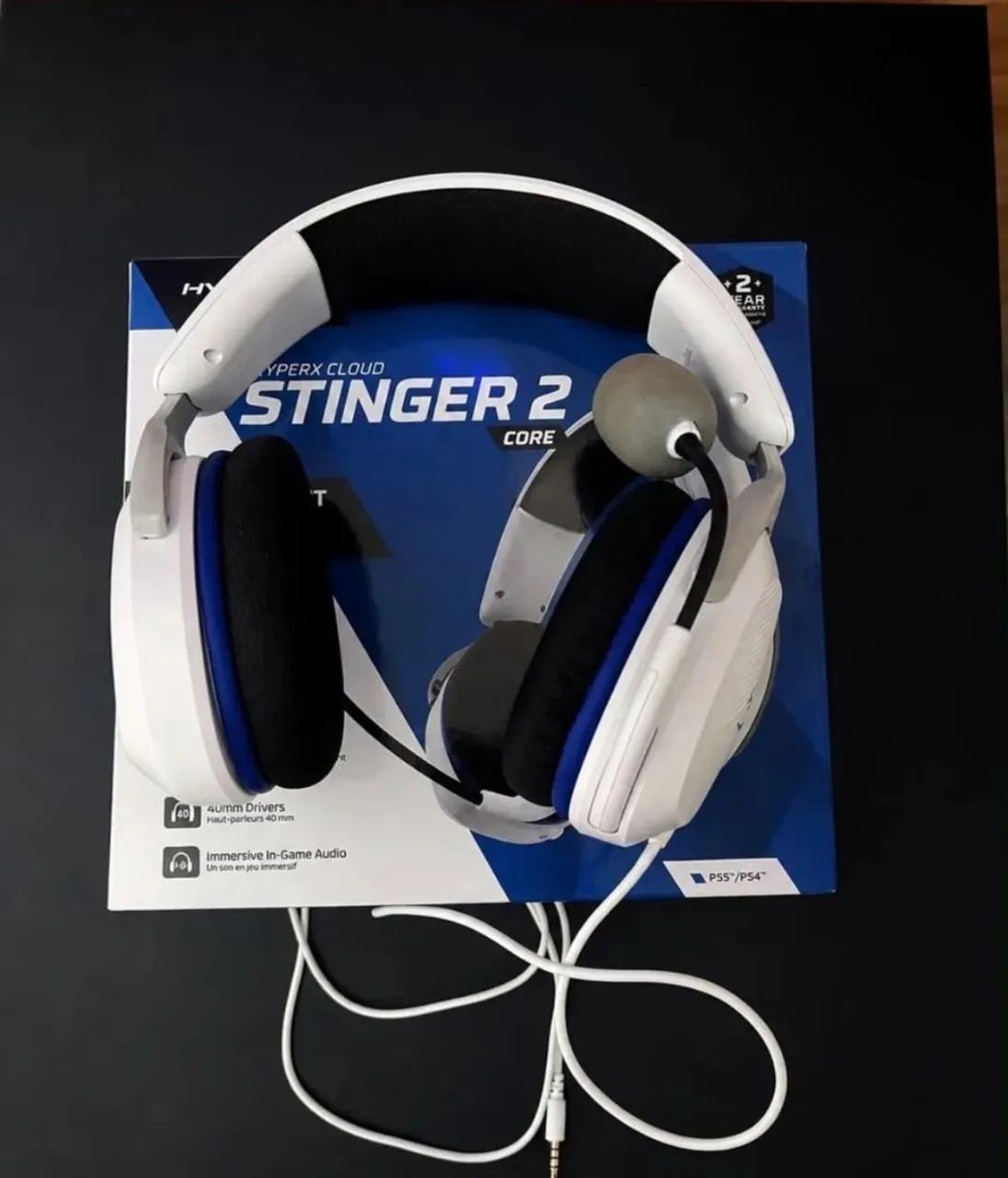 HEADSET HYPERX CLOUD STINGER 2 CORE - PS5 e PS4 - Foto 4