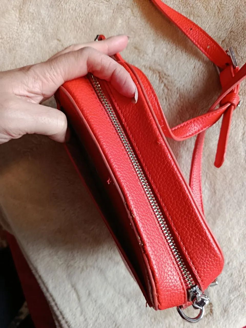 Bolsa Santa Lolla laranja  - Foto 3