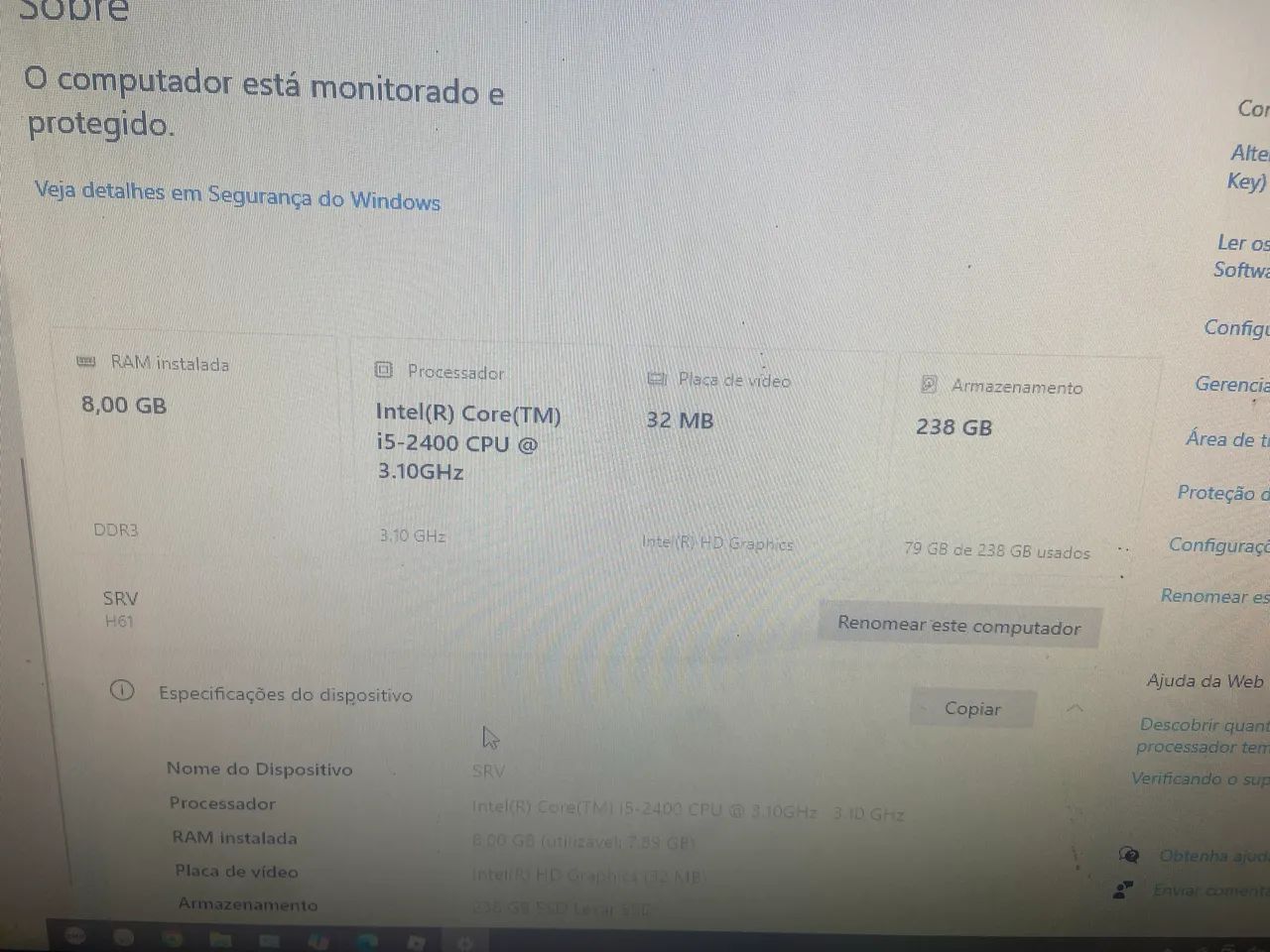 Computador de mesa Intel - Foto 2