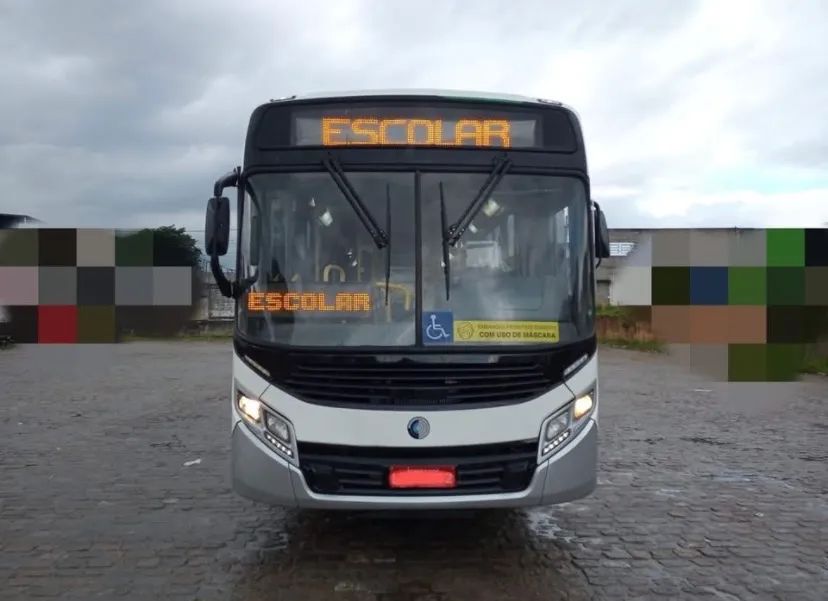 Onibus Escolar Caio Apache Vip ( Passo a Divida )