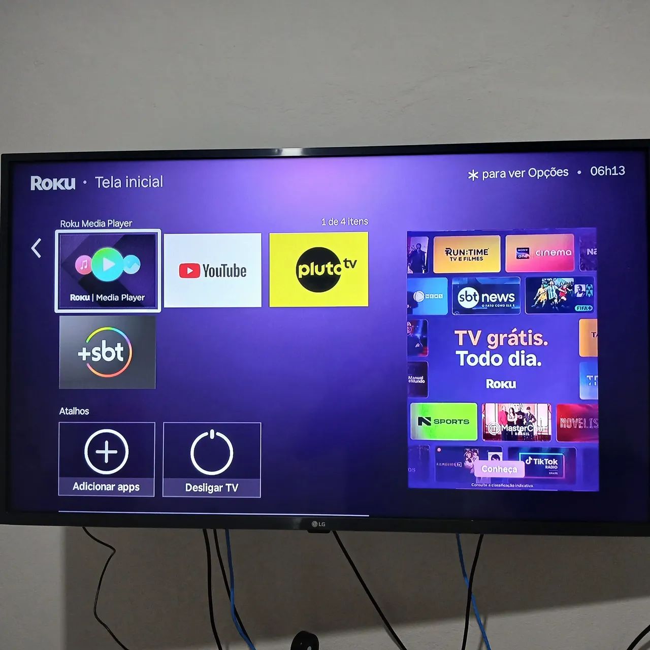 Roku - Aparelho de streaming gratuito e pago - Foto 4