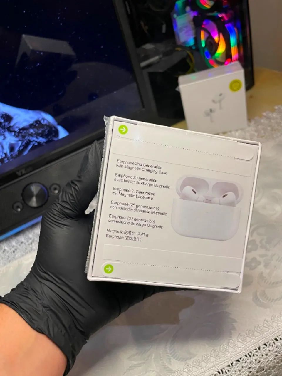 Fone Bluetooth Pro 5 TWS Conecta Igual AirPods | Android e iPhone - Foto 4