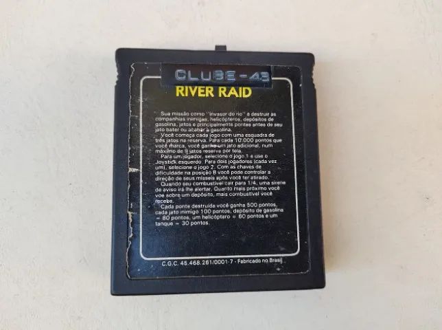Cartucho 2 Jogos Atari - Jawbreaker / River Raid - Foto 3