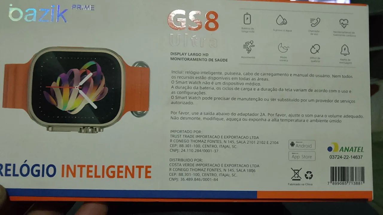 Relógio inteligente GS8 Ultra - Foto 2