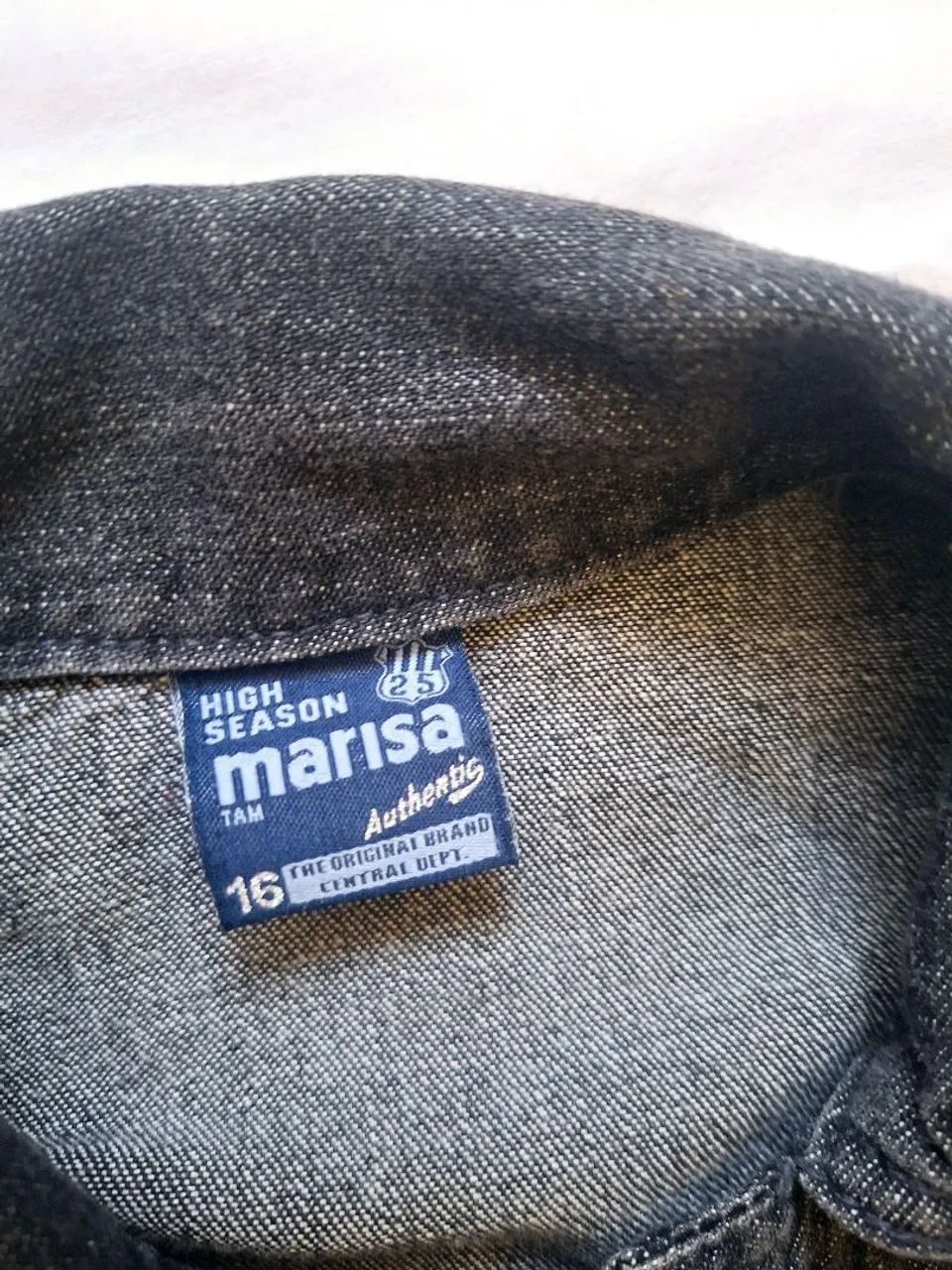 Jaqueta jeans preta - Foto 3