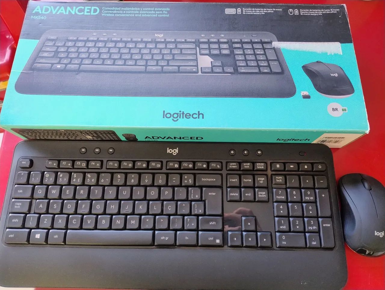 Kit mouse e teclado MK540 Advanced 