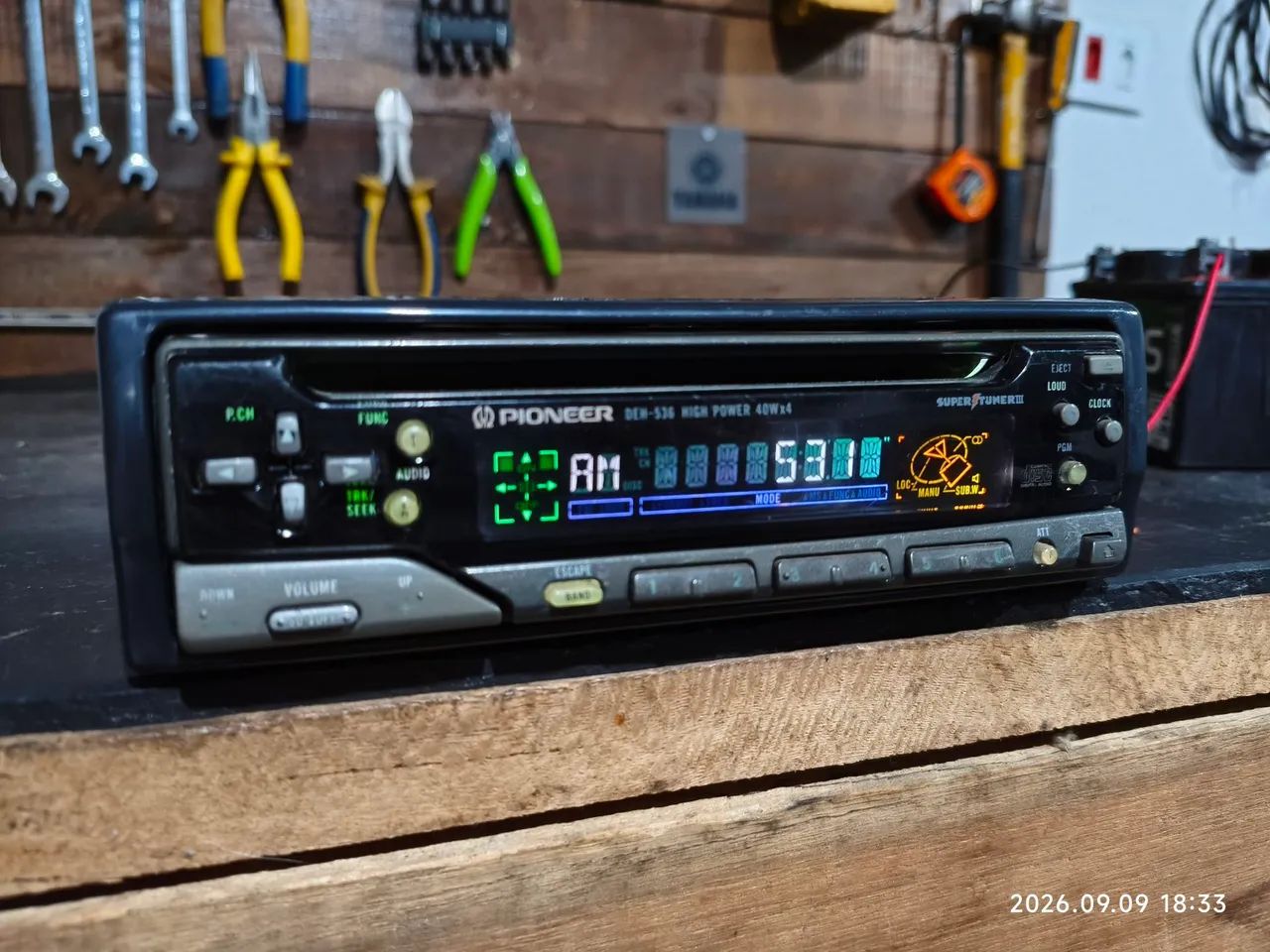 Pioneer DEH 536 com Bluetooth  - Foto 2