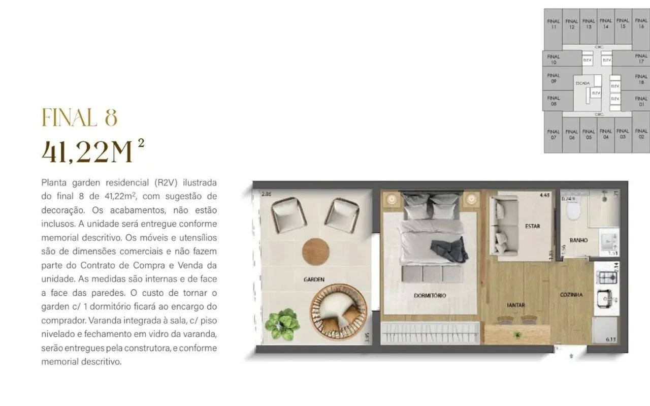 AURUM PERDIZES - STUDIOS - Foto 13